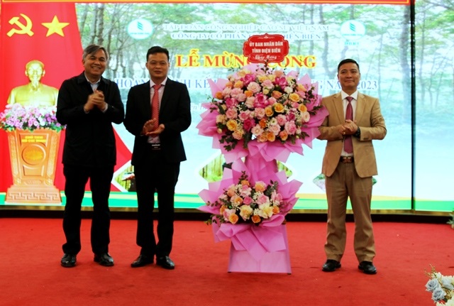 Cao su Điện Biên hoàn thành xuất sắc nhiệm vụ